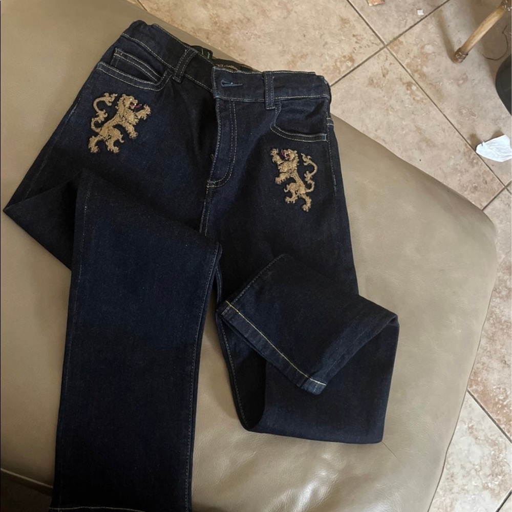 Boys dolce & Gabbana jeans size 7/8 - Picture 4 of 4